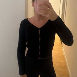 Black Cashmere J Crew Sweater Size Extra Small